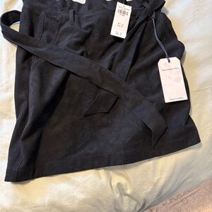 Abercrombie & Fitch Asymmetrical Black Skirt
